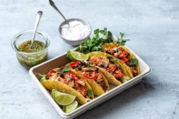 Garden Gourmet - Mexiko - Tacos mit gegrillten Filet-Stücken und Texicana Salsa