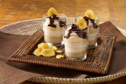 Afrikanisches Bananen-Kaffee-Mousse