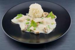 Garden Gourmet Frikassee mit Erbsen, Spargel, Champignons
