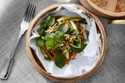 Black garlic fried noodles