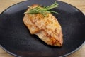 Steak gewürzt