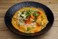 Red Thai Curry mit veganen Filet-Streifen