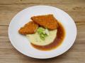 GARDEN GOURMET Schnitzel mit Kartoffel- Lauchpüree (KITA-Rezept)