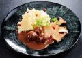 Vegane Hackbällchen in Preiselbeerrahm-Sauce