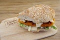 Schnitzel-Brötchen „Cesar’s Style“