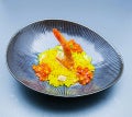 Garnele / Fregula Risotto CHEF Fishfond V2 / Paprikaragout