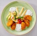 Baltischer Frühlingssalat/ vegane Nuggets