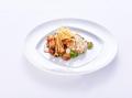 Veganes Pilzragout mit Haselnusssauce