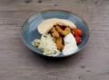 Garden Gourmet Vegetarischer Döner im Fladenbrot mit Joghurt und Weißkrausalat