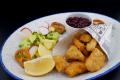 Gebackene vegane Filetstücke