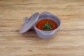 Tomatensauce mit Basilikum