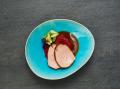 Semerrolle vom Kalb mit Lakritzjus