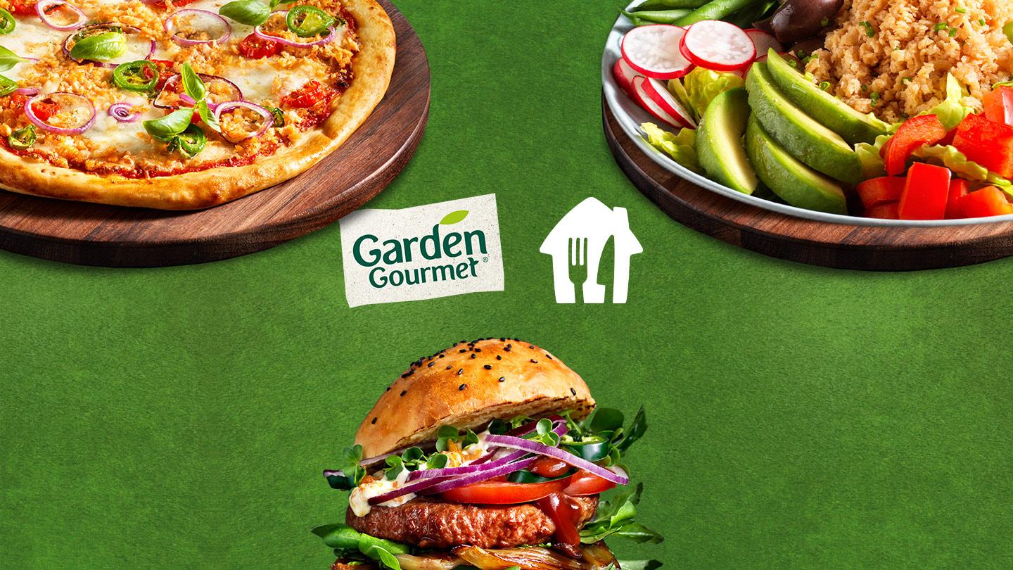 Plant based Produkte Pizza Burger