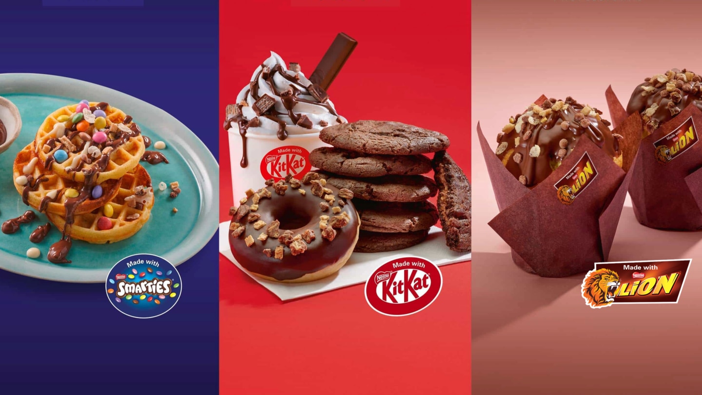 Confectionery Startseite Hero Logos