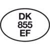 Identitätskennzeichen DK 855 EF