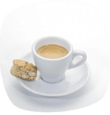 Glas Kaffee