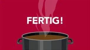 Fertig gebundene Sauce mit Profi Binder