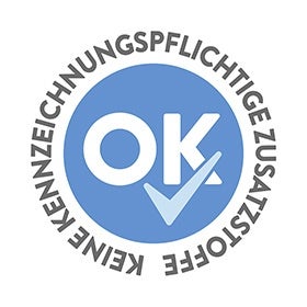 OK ohne deklarationspflichtige Zusatzstoffe